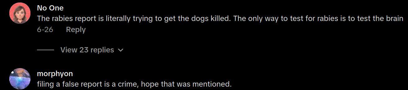 neighbor calling animal control dogs