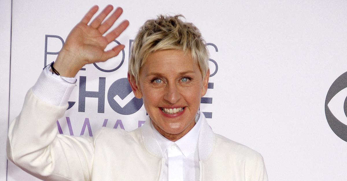 Ellen DeGeneres at the 2015 People's Choice Awards. 