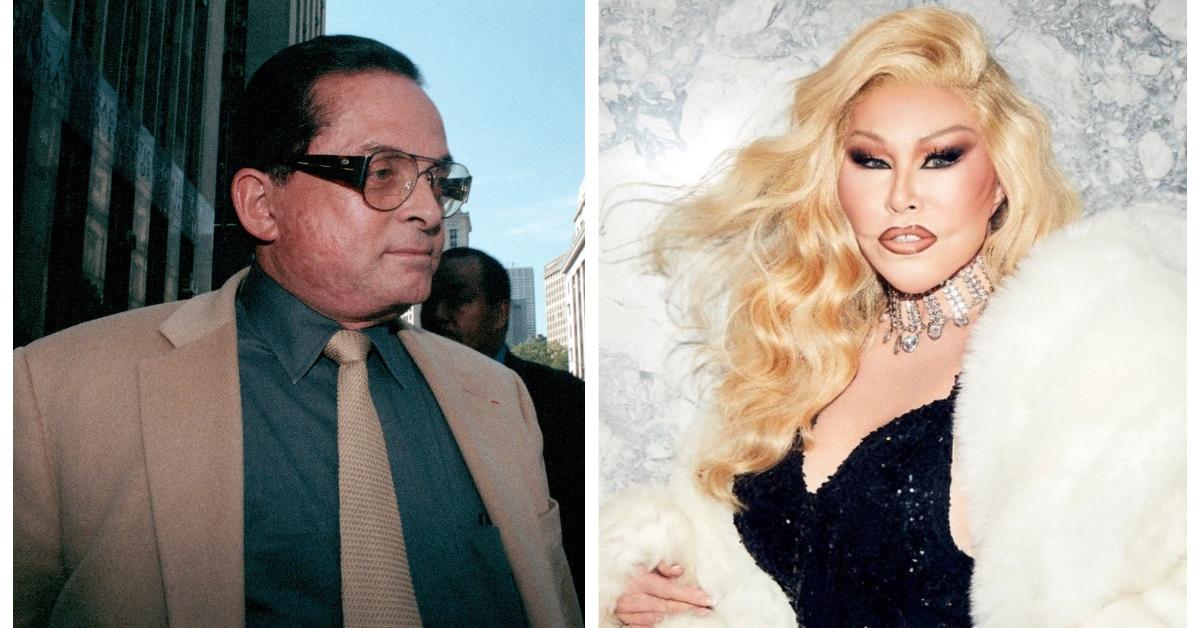 (L-R): Alec Wildenstein; Jocelyn Wildenstein