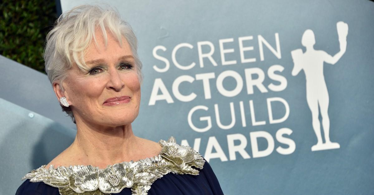 Glenn Close at the 26th annual Screen Actors Guild Awards in 2020