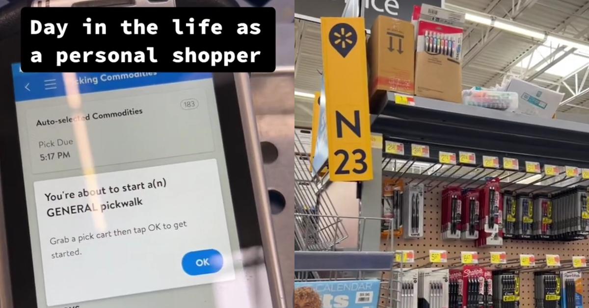 Walmart Personal Shopper Loves Her $17/hr Job
