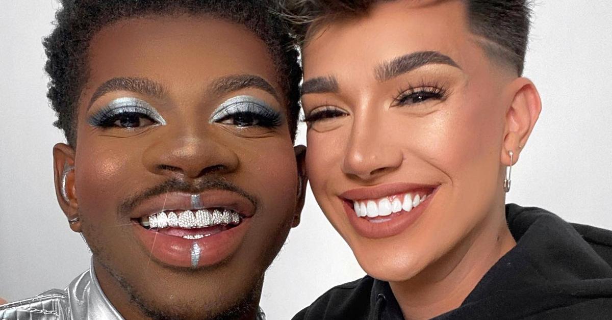 Fans are wondering if Lil Nas X and James Charles are dating after the musi...