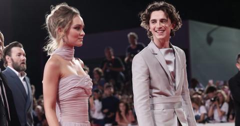Timothée Chalamet and lily rose depp