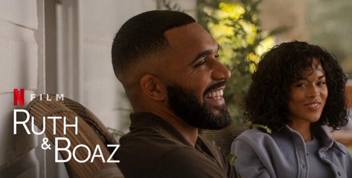 Tyler Lepley and Serayah in “Ruth & Boaz.”