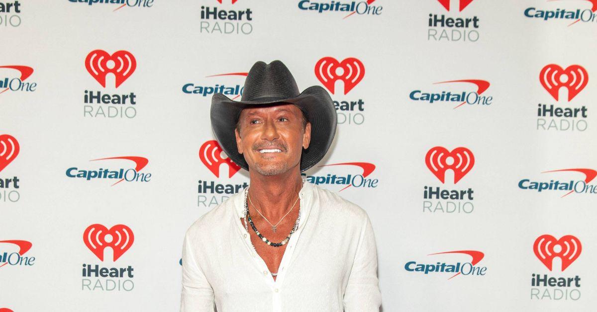 Tim McGraw at the iHeartRadio Music Awards in 2023. 