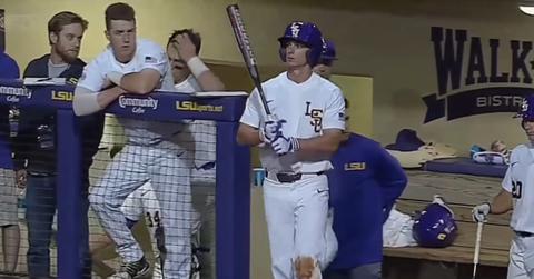 LSU baseball player in 2017.