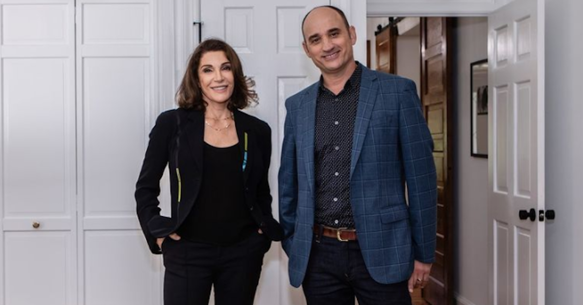 Hilary Farr and David Visentin