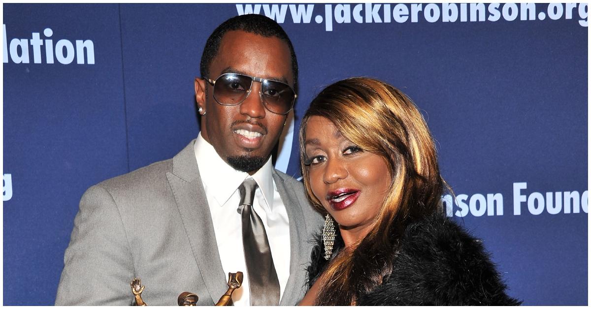 (l-r): Diddy and Janice Combs