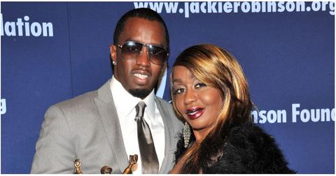 (l-r): Diddy and Janice Combs