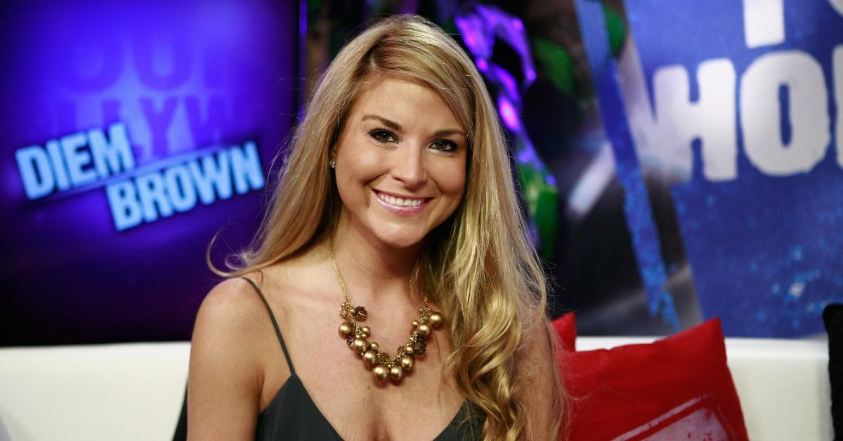 TV personality Diem Brown visits the Young Hollywood Studio