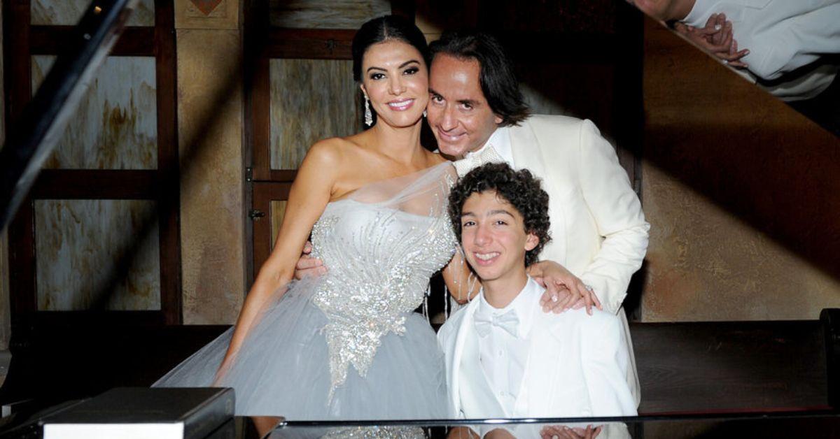Adriana de Moura, Frederic Marq, and Alex Sidi and the wedding of Frederic and Adriana
