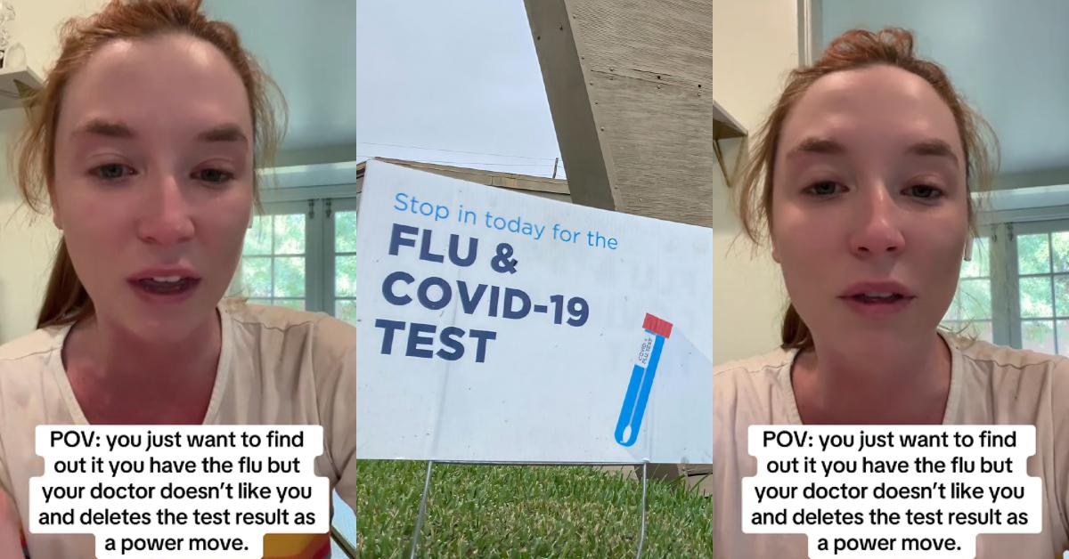 Woman Claims Doctor Deleted Flu Test Results Out of Spite