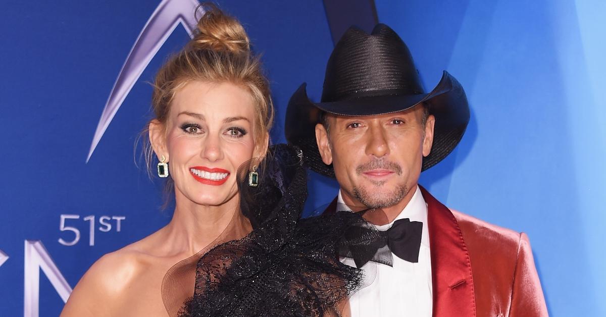 Tim McGraw and Faith Hill.