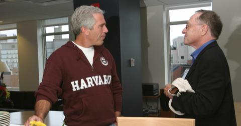 Jeffrey Epstein and Alan Dershowitz in 2004