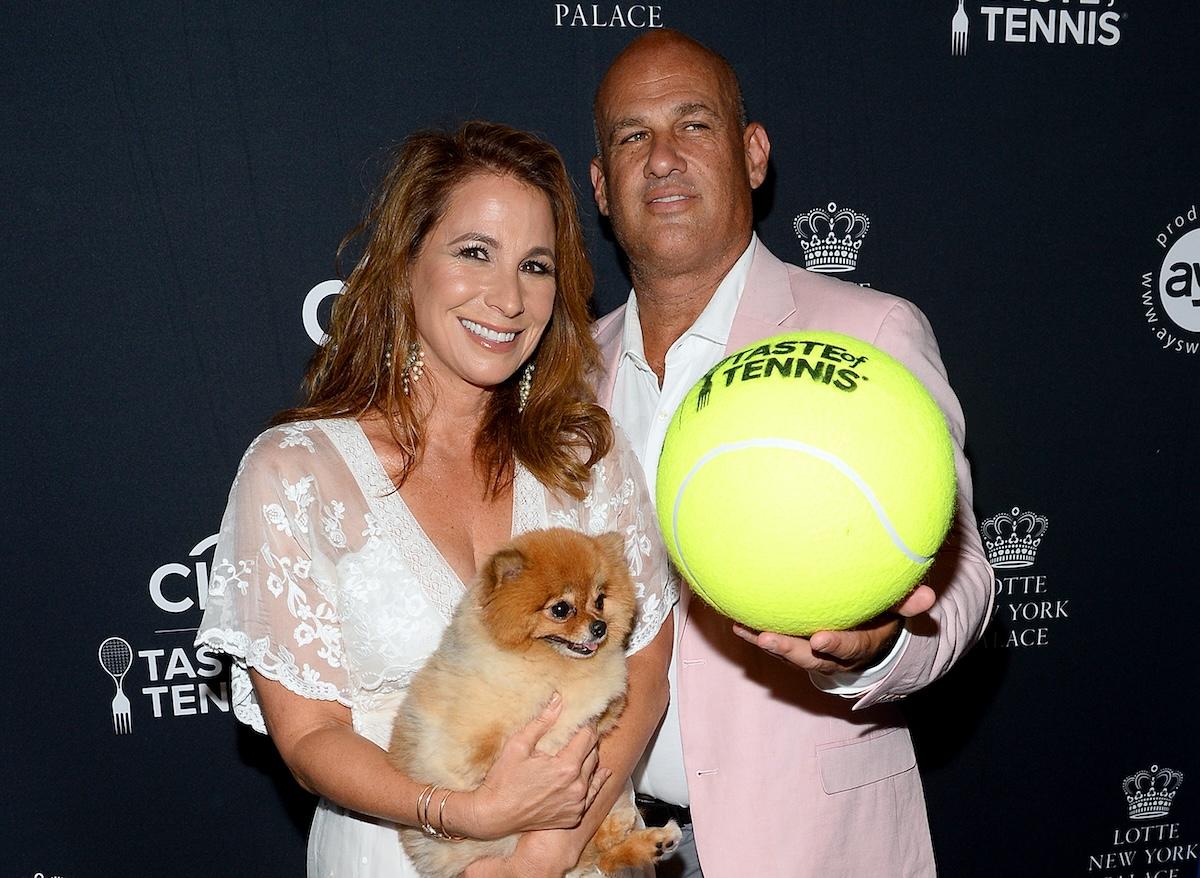 Jill Zarin and Gary Brody attend the Citi Taste Of Tennis on August 22, 2019