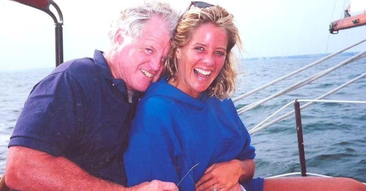 Joan Kennedy with Her Father Ted Kennedy