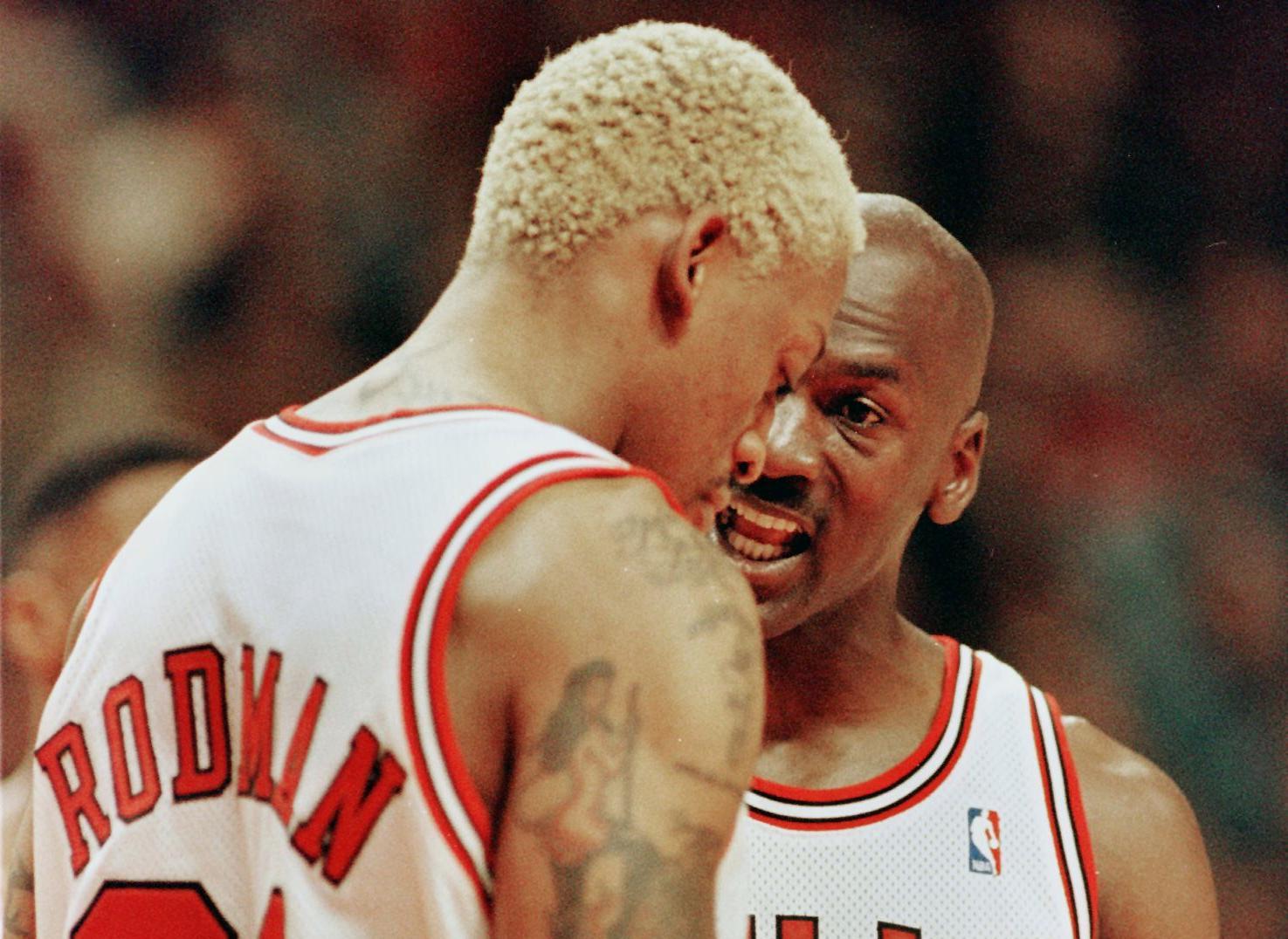 From that point on, Dennis Rodman was straight as an arrow, and we started  to win: Bulls legend Michael Jordan recalls the only time he called out The  Worm in their three