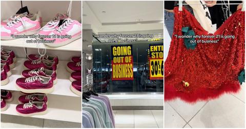 Viral video showing why Forever 21 is going out of business.