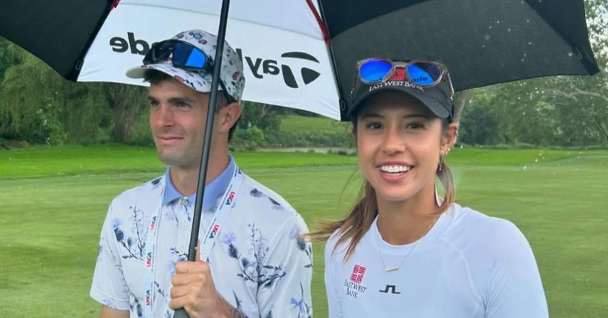 Christian Pulisic and Alexa Melton