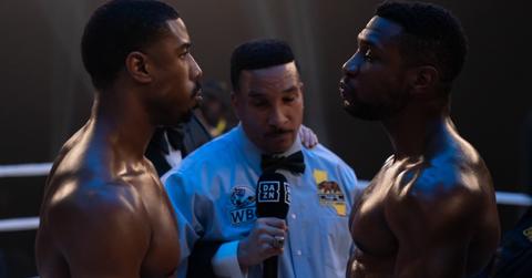 Adonis Creed and Damien Anderson in 'Creed III'