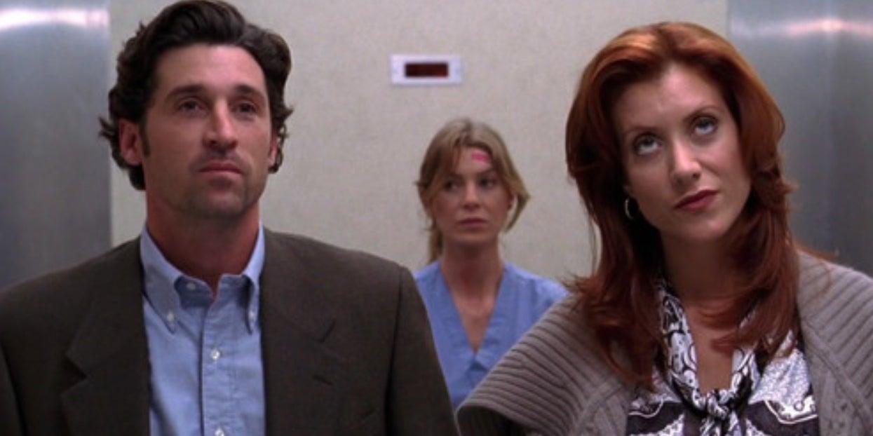 Grey's Anatomy Dr. Addison Montgomery, Meredith, and Derek