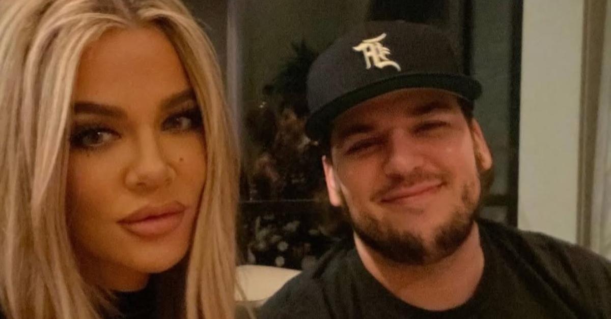 Khloé and Rob Kardashian