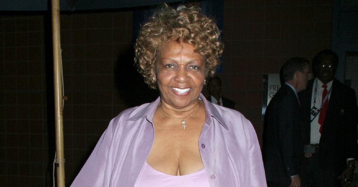 Cissy Houston poses for a picture