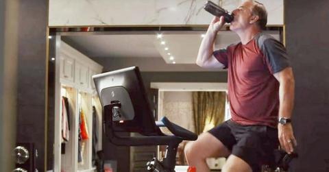 Big on Peloton bike in 'And Just Like That'