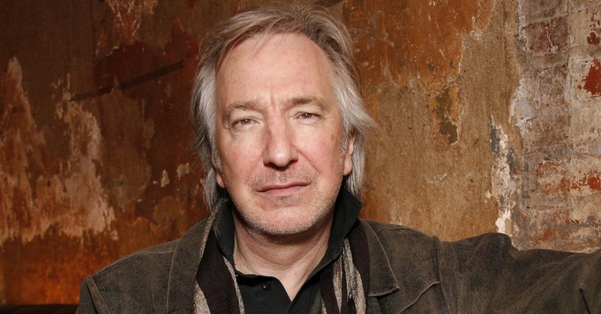 Alan Rickman at the Tribeca Film Festival.