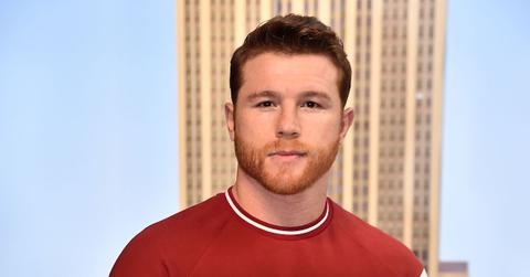 Mexican boxer Canelo Alvarez
