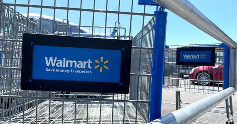 Walmart shopping cart