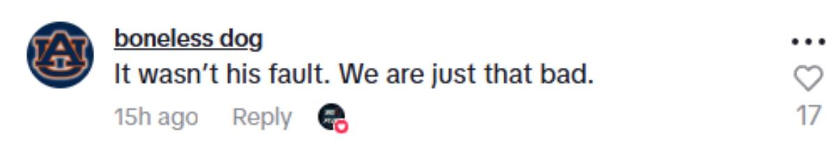 ken williamson comment