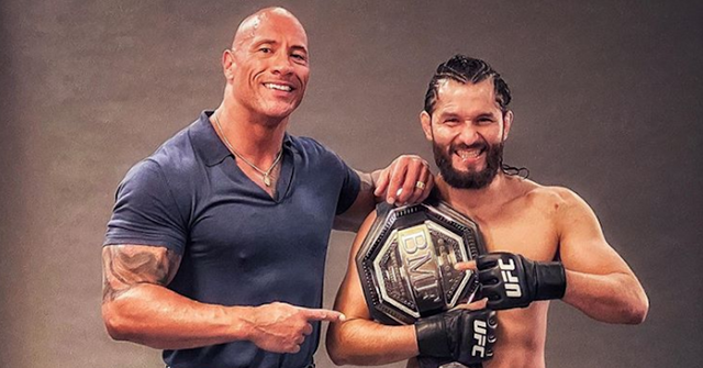 the rock and jorge masvidal