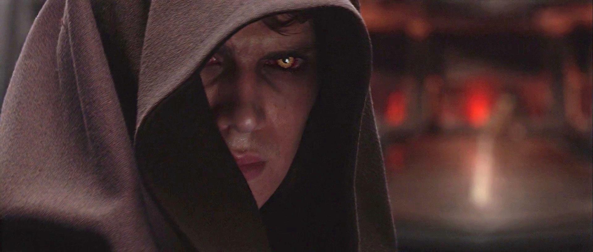 Hayden Christensen embraces the Dark Side in 'Revenge of the Sith.'