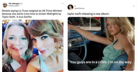 taylor swift tweets