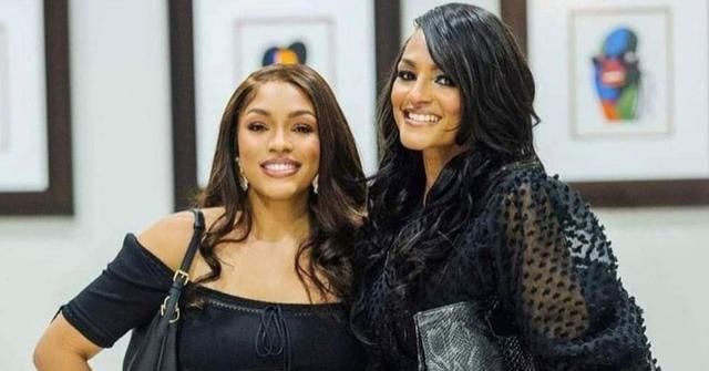 (l-r): Drew Sidora and Allison Jordan