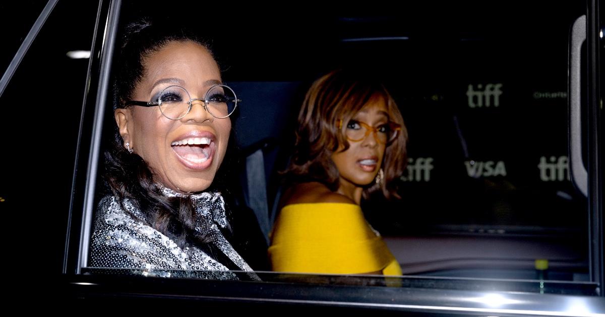 Oprah Winfrey and Gayle King attend the Toronto Film Festival in February 2022 together.