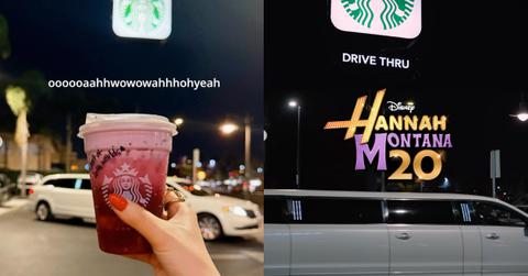 Starbucks Has a Special Hannah Montana Drink on the Secret Menu