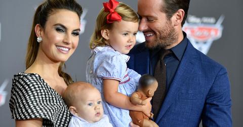 Elizabeth Chambers, Armie Hammer and their children