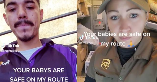 fedex drivers tour babies are safe on my route