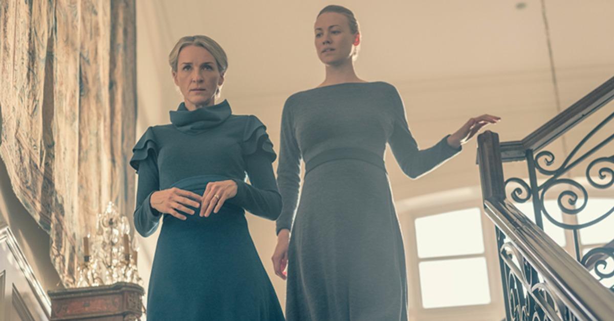 Naomi and Serena in 'The Handmaid's Tale'