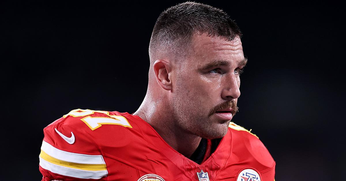 Travis Kelce during the Kansas City Chiefs game against the New York Jets. 