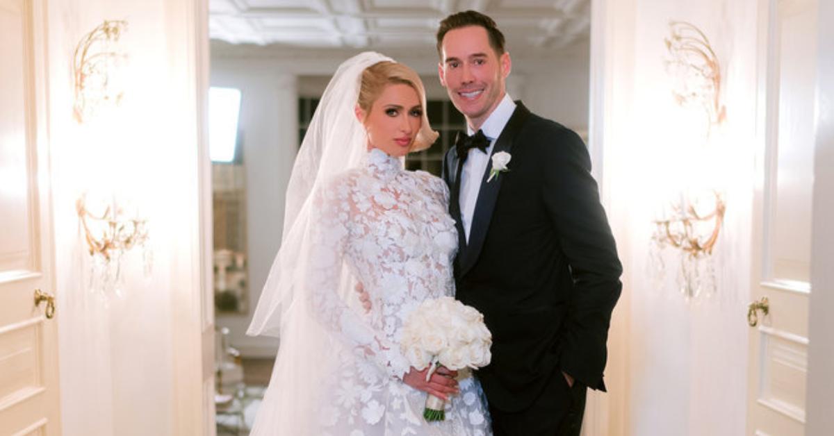 Kathy Hilton Wears Elegant Mother-of-the-Bride Dress to Paris Hilton's  Wedding