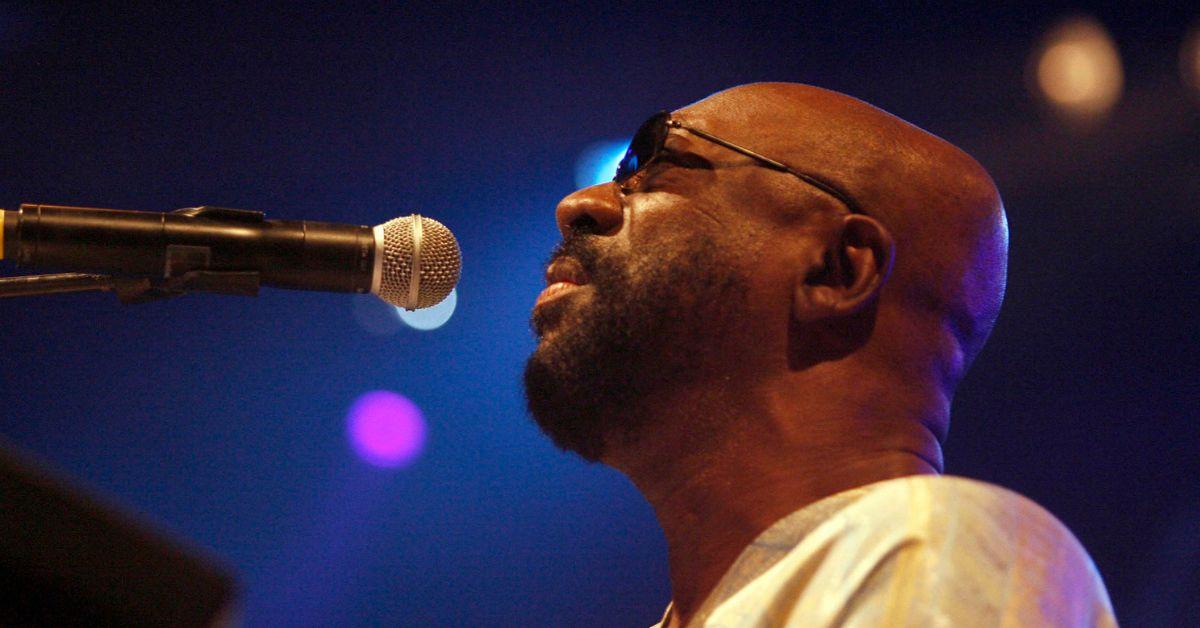Isaac Hayes at a Jazz Festival in Nice in 2007.