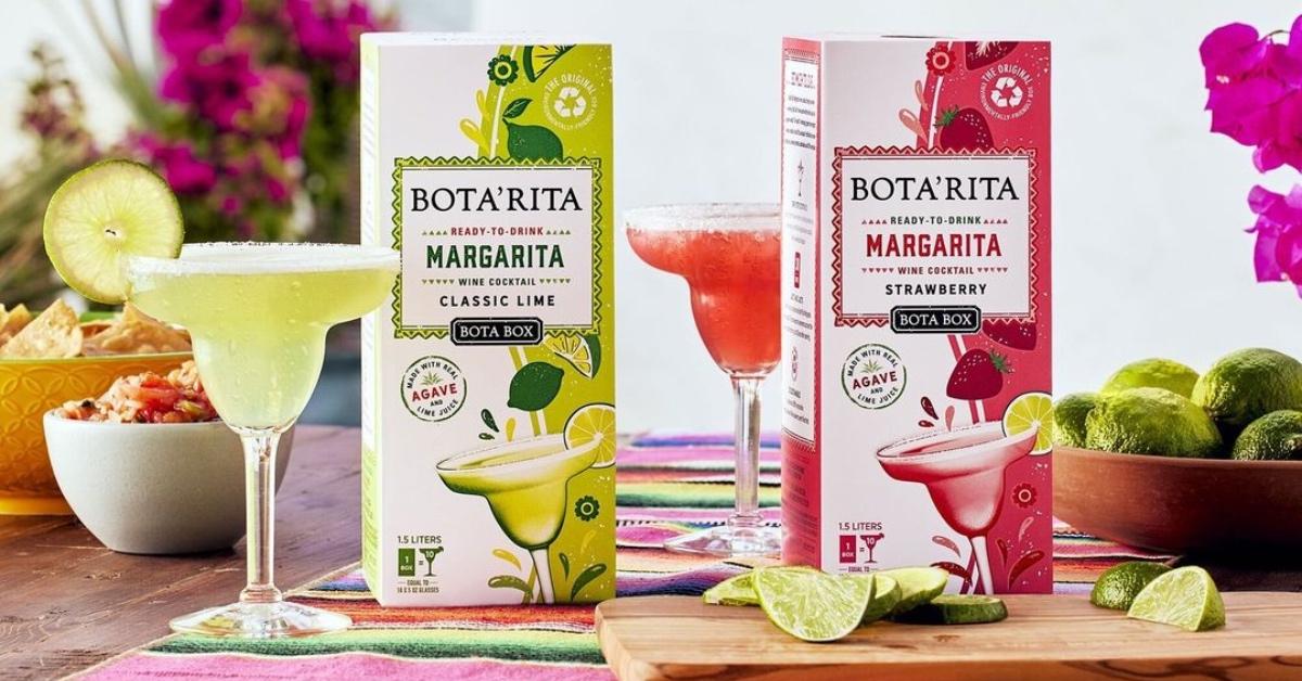 Bota'Rita in two flavors: Classic Lime and Strawberry.