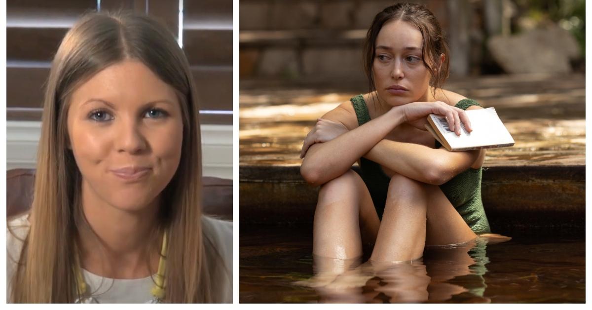 (L-R): Jessica Ainscough; Alycia Jasmin Debnam-Carey as Milla Blake in 'Apple Cider Vinegar'