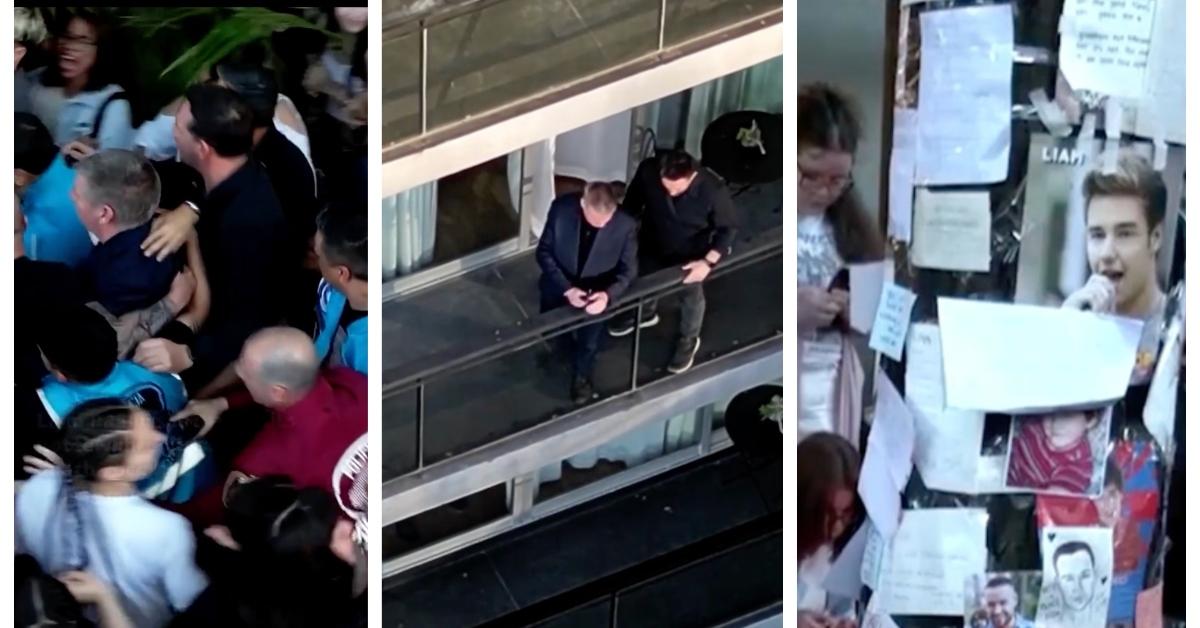 TikTok of Liam Payne's father visiting the hotel where he died