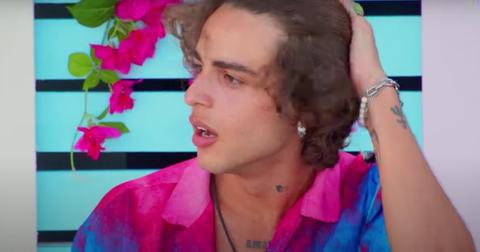 Joao in a tie-dye shirt on Too Hot to Handle