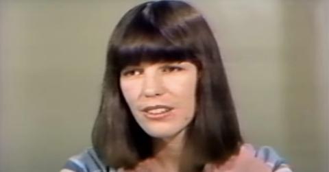 Leslie Van Houten during a 1977 interview