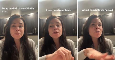 A woman describes her relationship with her cheating fiancé